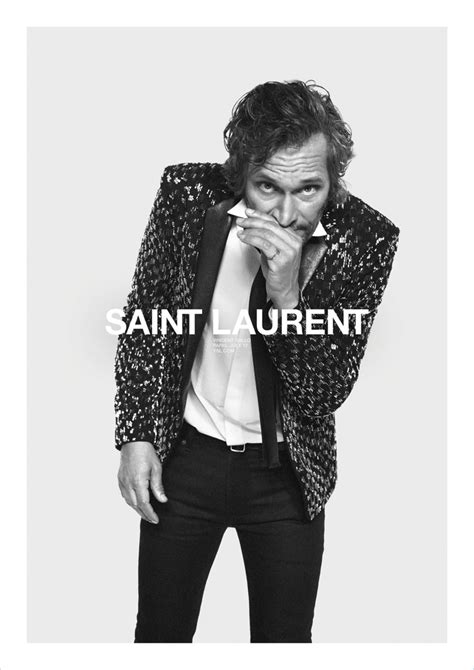 vincent gallo ysl|VINCENT GALLO – SPRING SUMMER 18 .